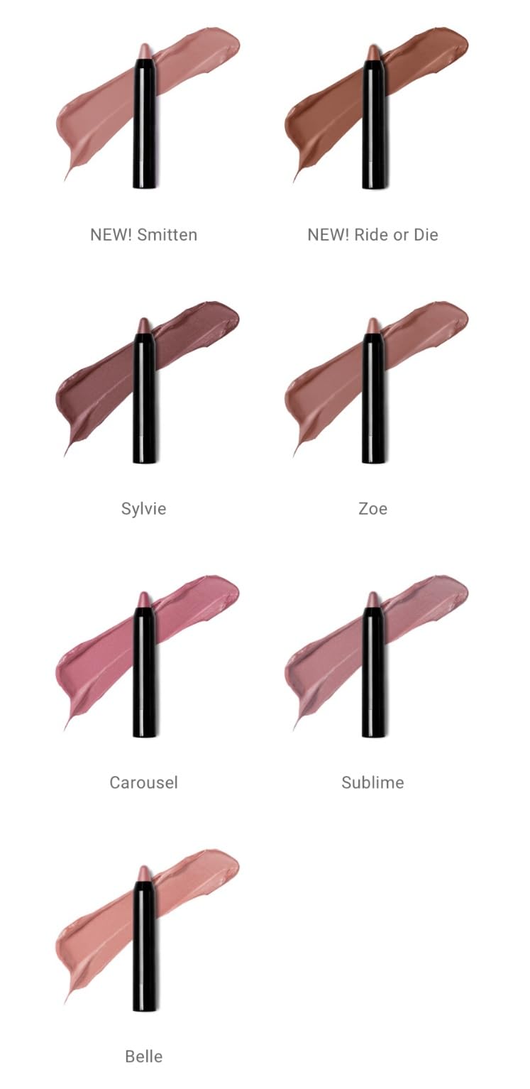 Jolie Color Stick on lips shows brilliant shine with antioxidant protection.