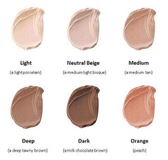 Jolie full-coverage concealer applied to skin for even tone.