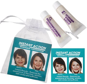 Jolie Instant Action Wrinkle Smoother Kit main image shows creamy texture smoothing lines