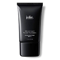 JOLIE Liquid Powder Mineral Foundation velvety finish for all skin types with lasting wear
