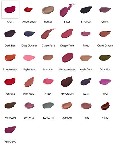 Jolie LL Cream Matte Tame lip swatch reveals vibrant all-day color