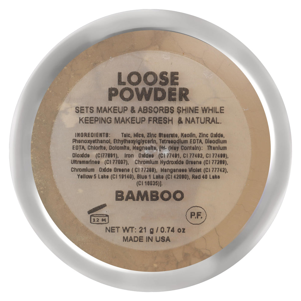 Jolie Micro-Fine Ultra Smooth Loose Setting Powder applied to skin for subtle glow and oil absorption.