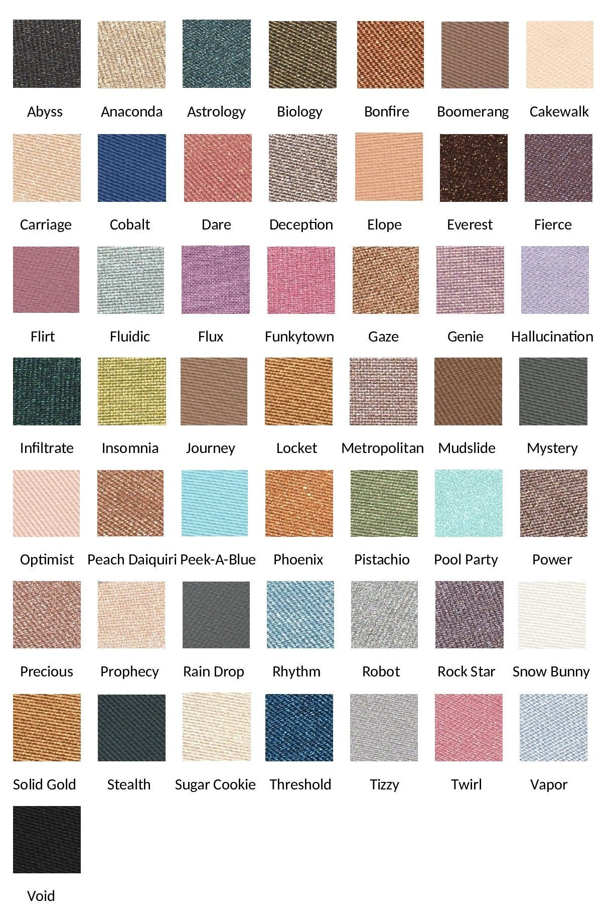 JOLIE Super Silky Eye Shadow Carriage dramatic swatch demonstrates long-lasting finish.