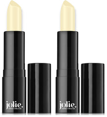 Jolie Vitamin E Lip Conditioner Stick per-pack close-up, soothing dry lips.
