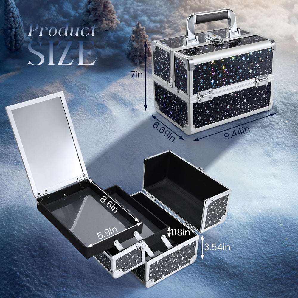 Joligrace durable aluminum frame provides reliable protection during transit.