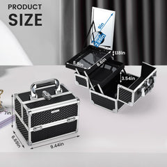 Joligrace waterproof surface makeup box protects cosmetics outdoors