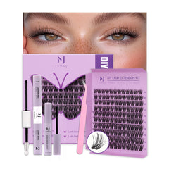M J JOMAY lash clusters kit wispy lashes for natural daily glamour