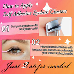 JoMay flat lashes suit most eye shapes for comfortable wear