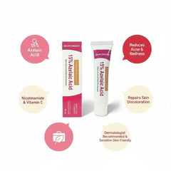 JOMIVEN Azelaic Acid Serum helps reduce redness and blemishes with quick absorption.