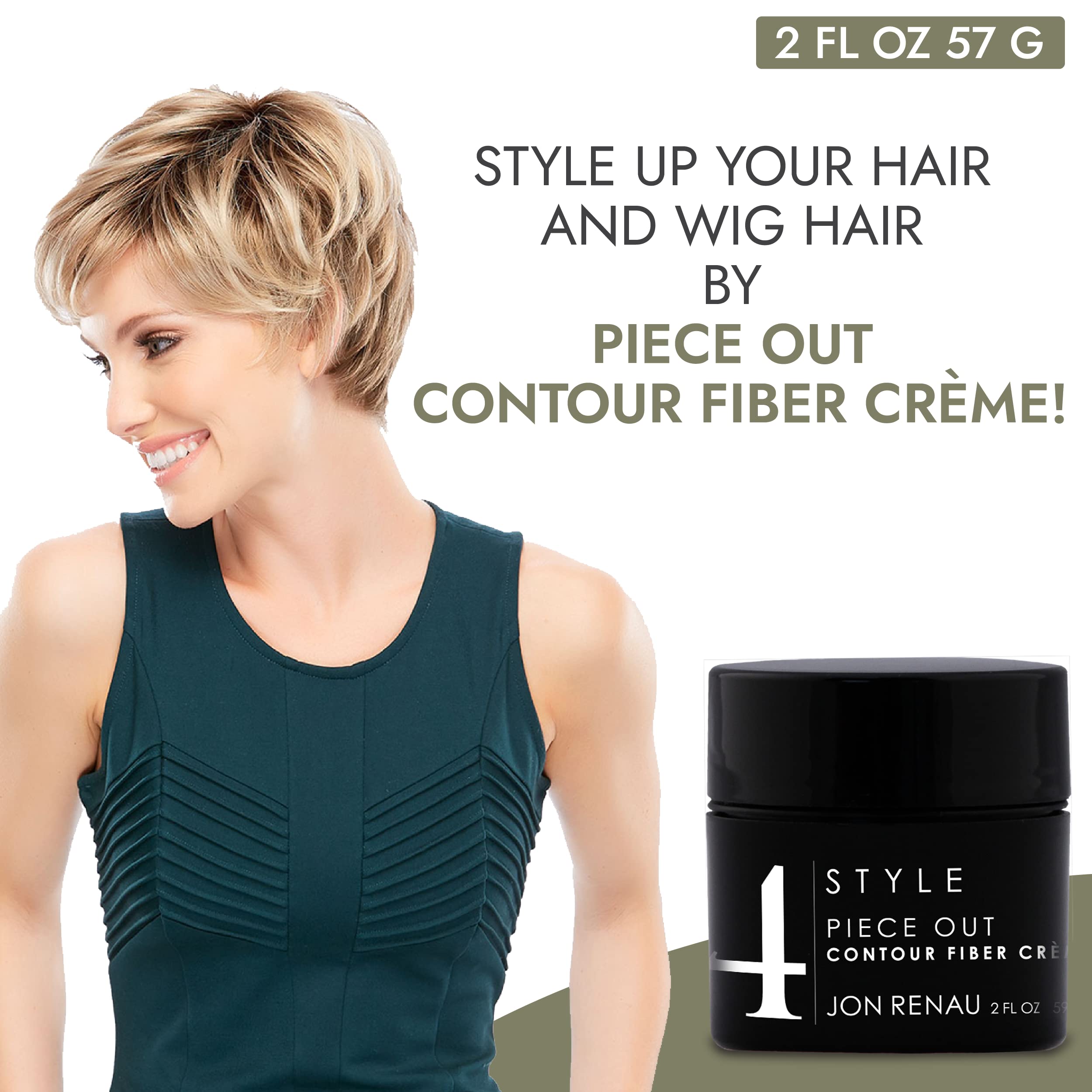 Jon Renau Piece Out Contour Cream suitable for synthetic wigs and toppers