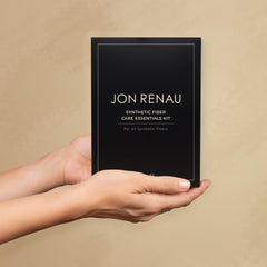 Jon Renau wig and extension care in action between washes.