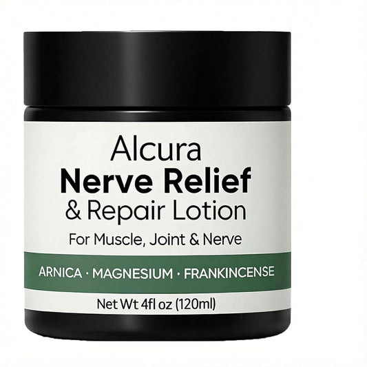 JONKEYPENY Alcura Nerve Cream tub for soothing daily comfort and hydration.