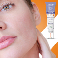 Glowing skin after use with JONZAC Hyalu Activ C Serum.