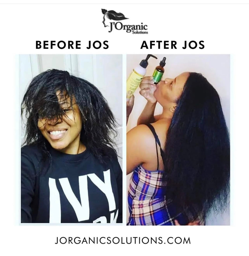 J'Organic Solutions curl care set presented for hydrated, defined hair