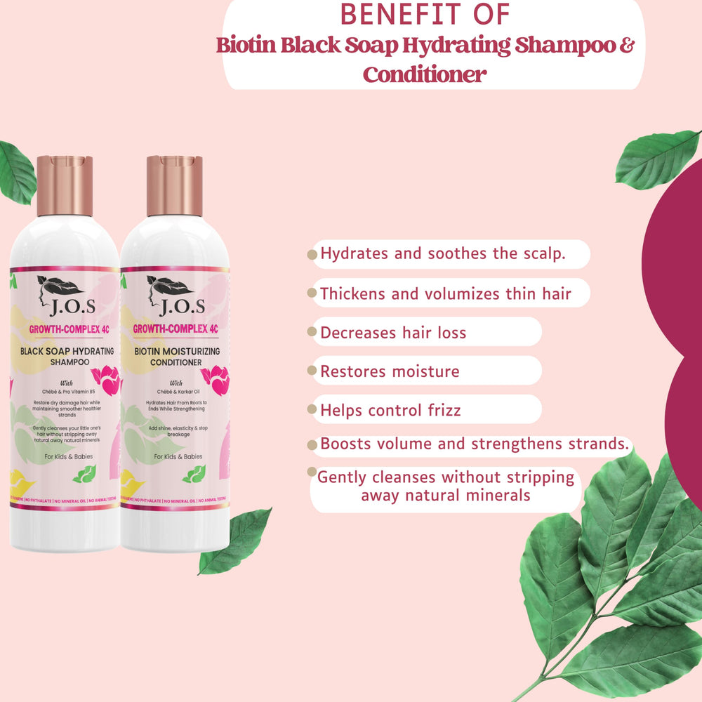 J'Organic Solutions Kids 4C Hair Kit detangler: eases combing for defined curls.