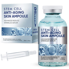 Josera Stem Cell Serum bottle on vanity for hydration and anti-aging support.