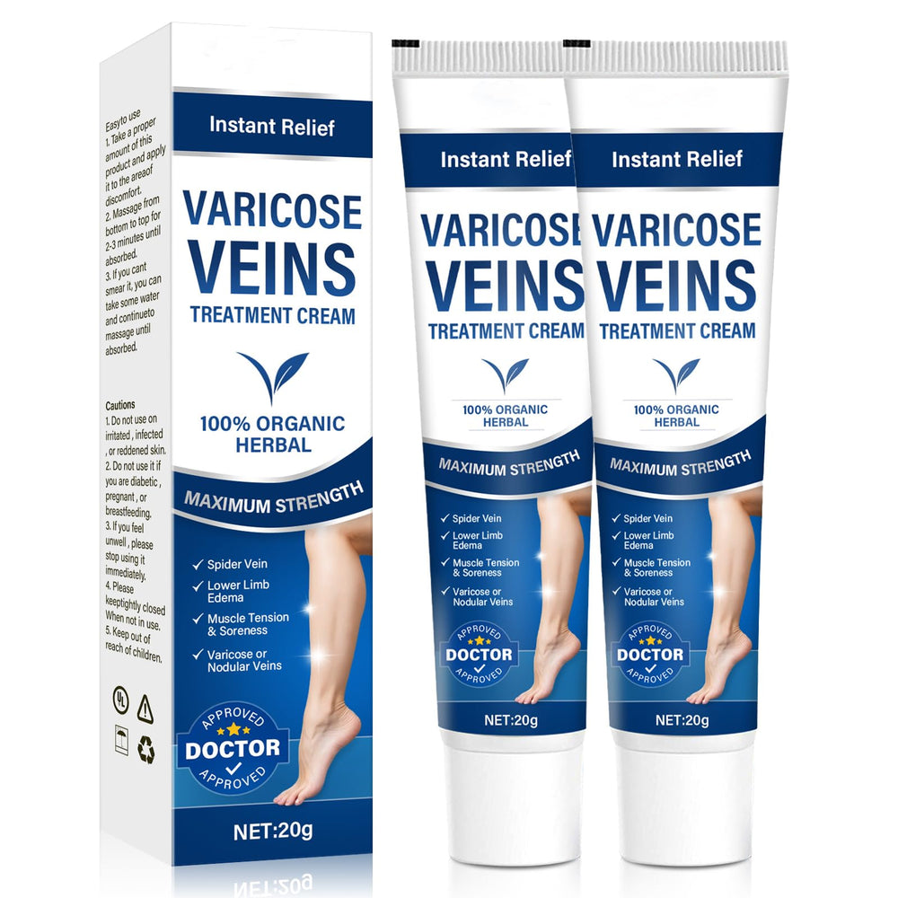 Josera varicose cream jar closeup highlighting smooth texture for leg care.