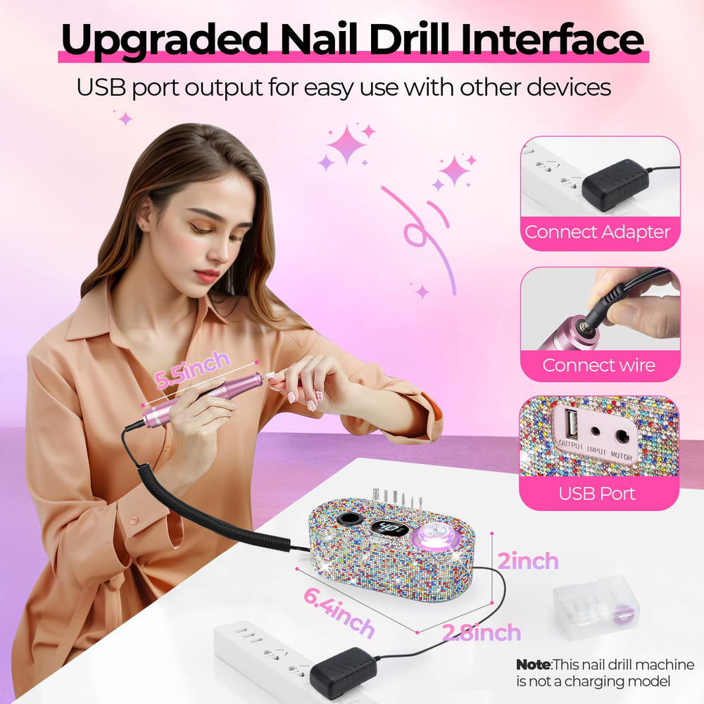 JOSGLOI USB port allows quick phone charging at workstation.