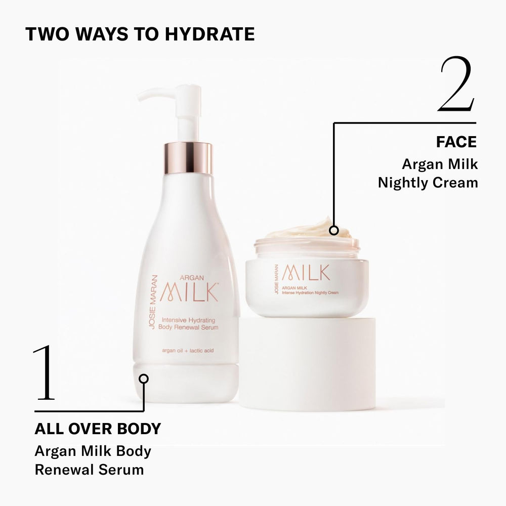 Josie Maran Argan Milk Body Serum cruelty-free vegan formula