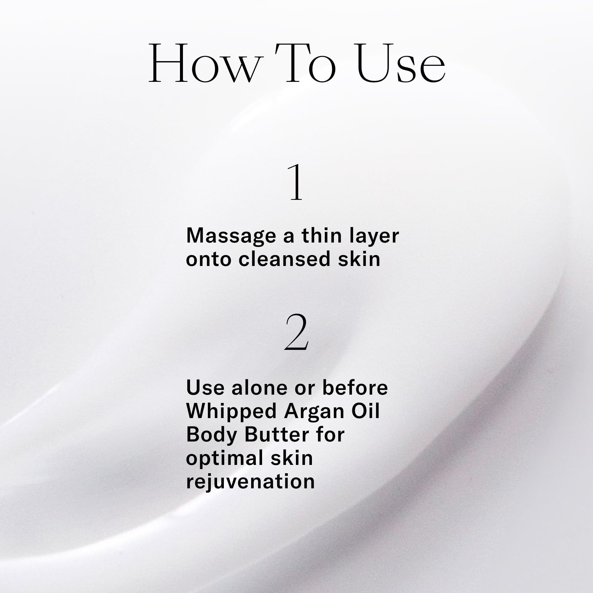 Josie Maran Argan Milk Body Serum glides onto skin smoothly