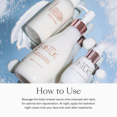 Josie Maran gift-set box showcases two-piece body and facial care