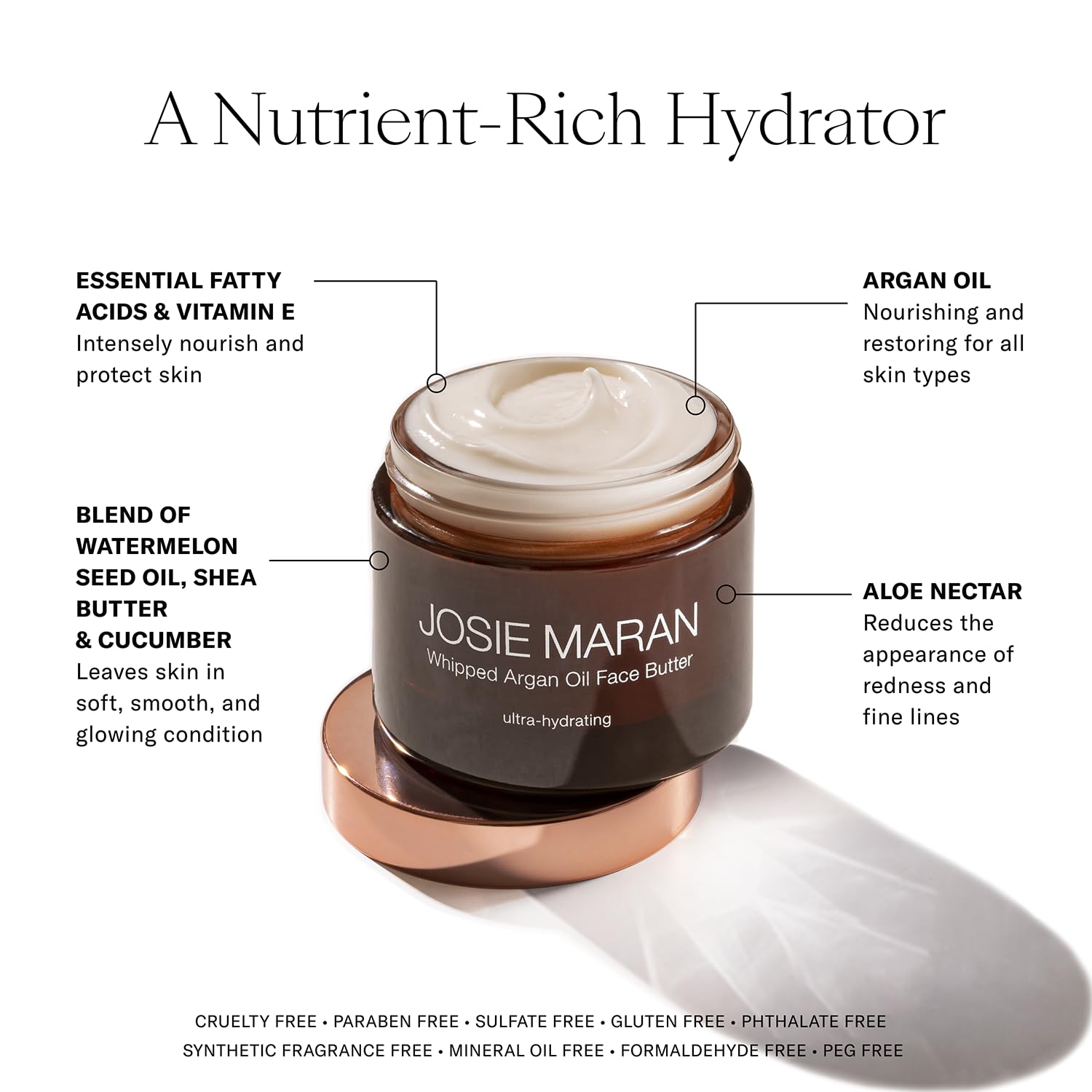 Josie Maran Pineapple Enzyme Cleanser gentle foam for exfoliation.