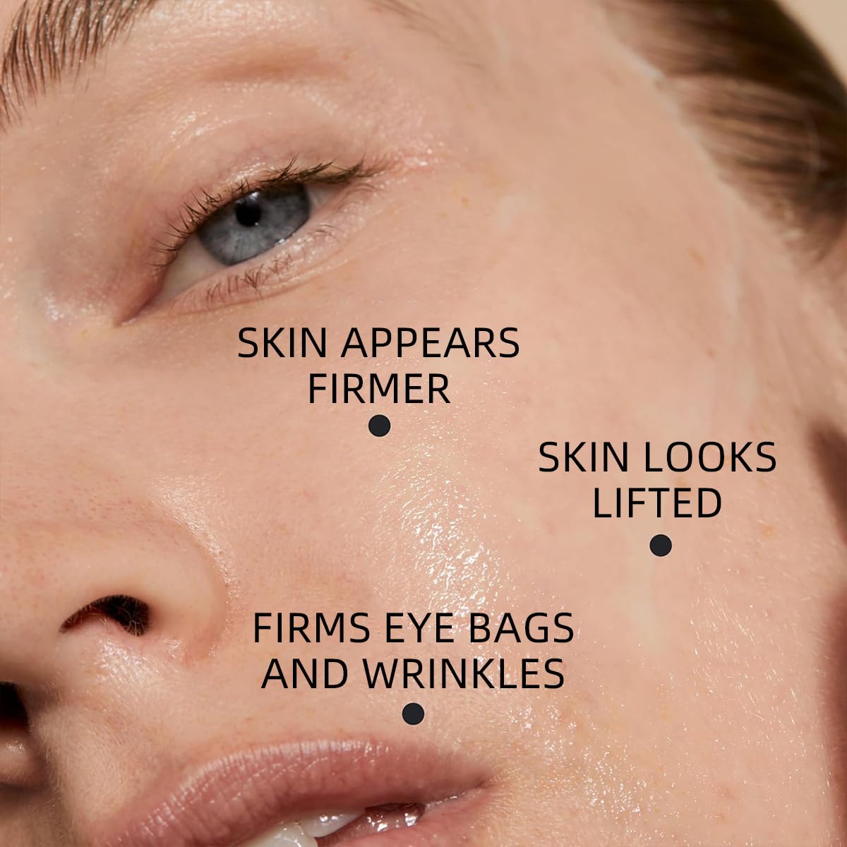 Josmax serum texture swirl demonstrates even, quick-drying coverage