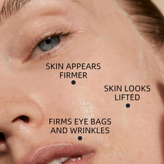 Josmax serum texture swirl demonstrates even, quick-drying coverage