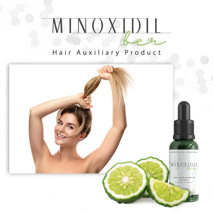 Josue Echavarria Minoxidilber bergamot concentrate visual suggests natural scent.