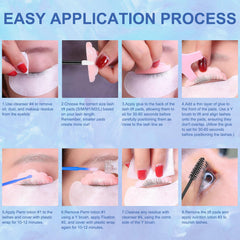 Jouedo patch test kit for safe at-home lash treatment.