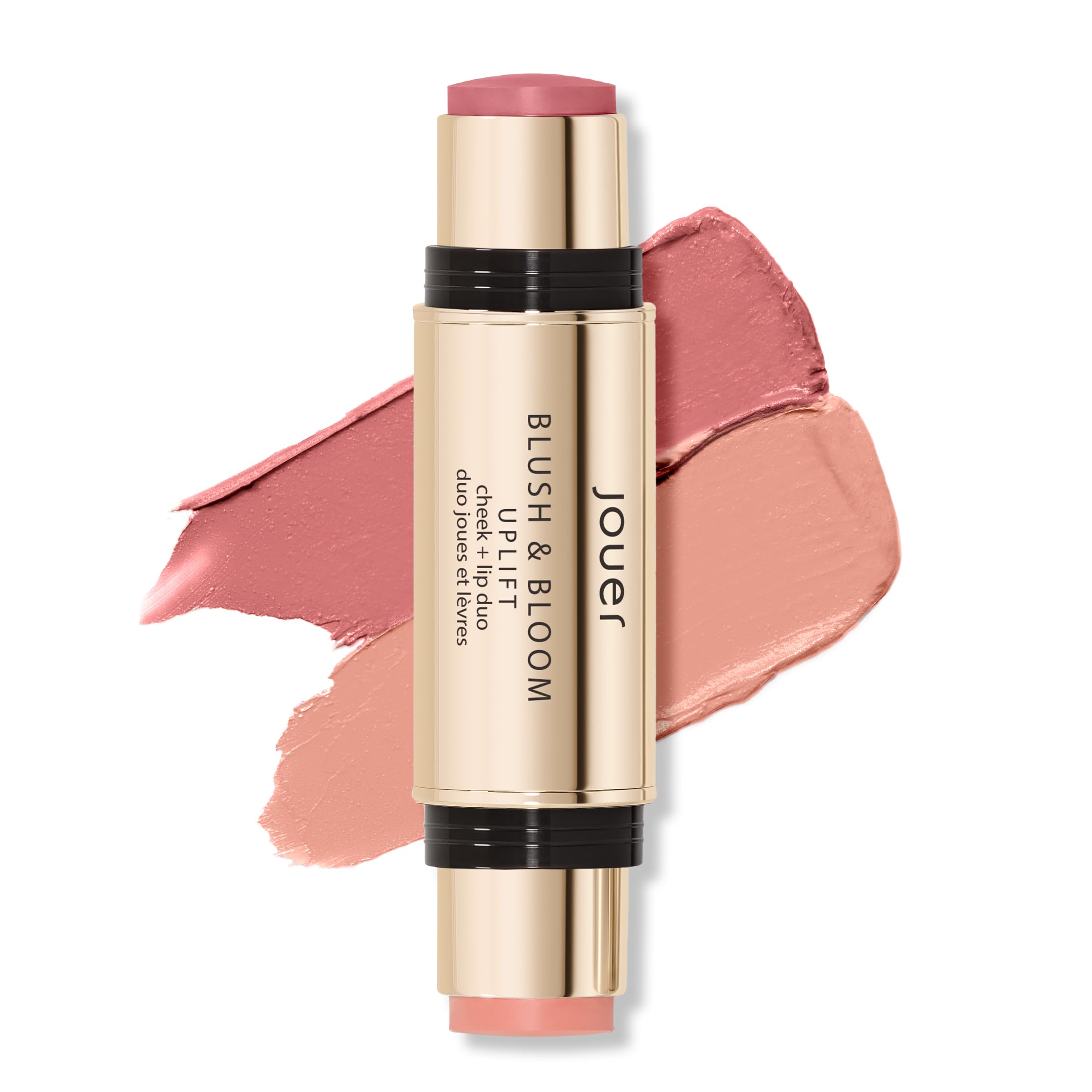 Jouer Blush & Bloom cheek tint delivers natural glow with blendable color.