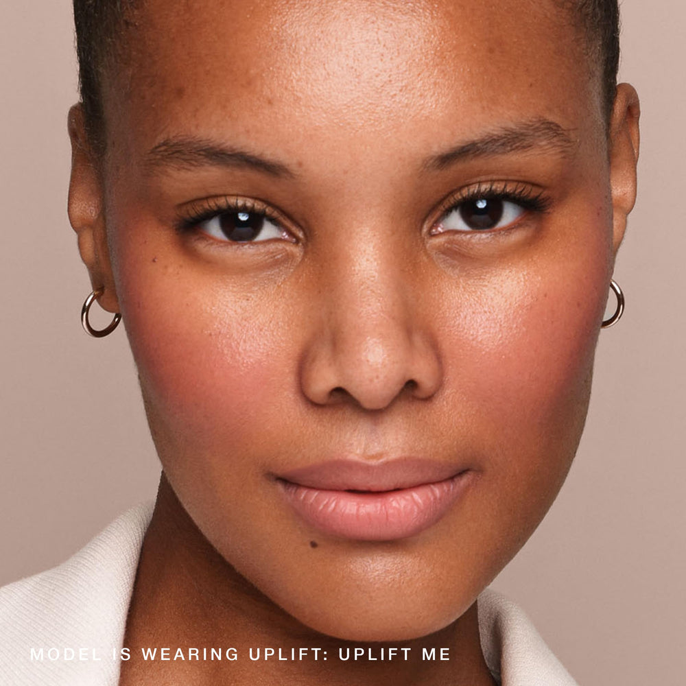 Jouer Blush & Bloom stick form enables easy on-the-go color for lips and cheeks.
