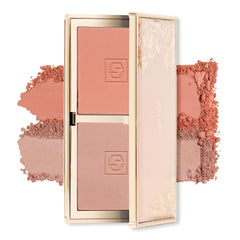 Jouer Blush Bouquet Duo packaging highlights luxury talc-free formula for clean application.