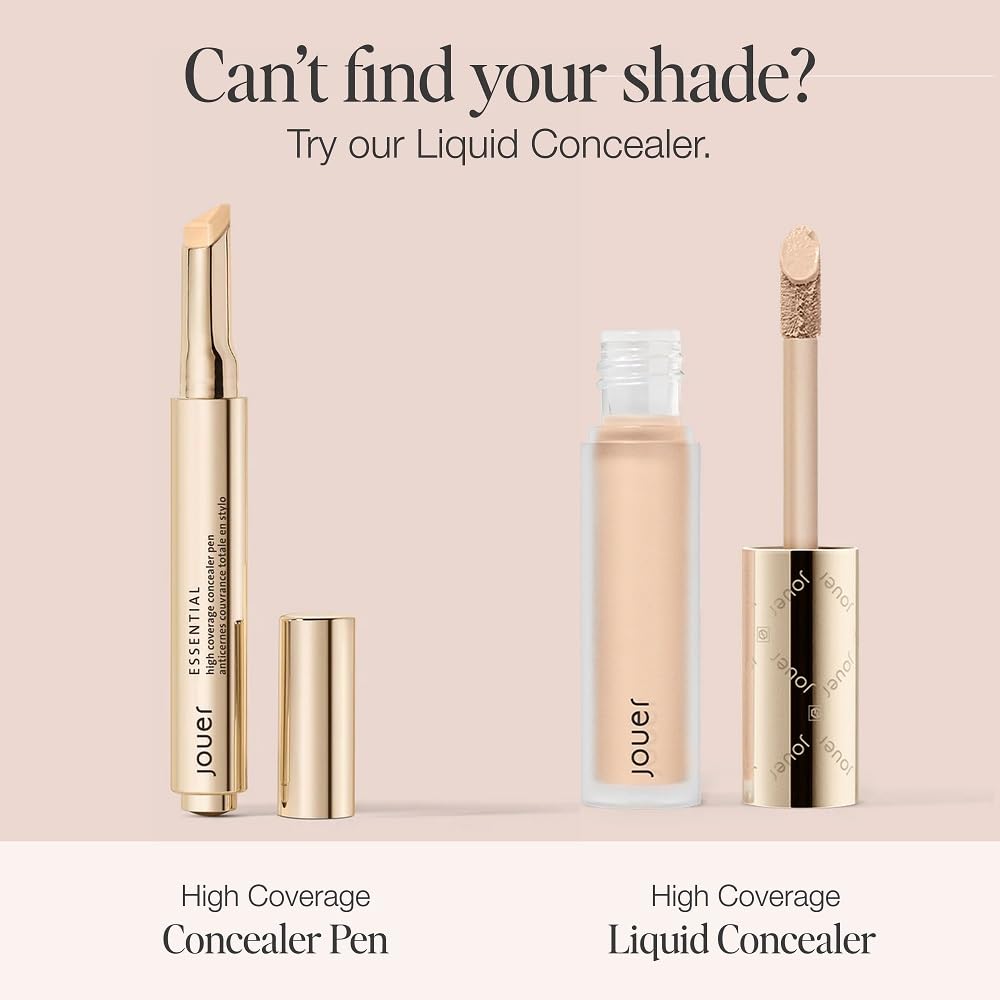 Jouer Concealer Pen vegan-friendly, paraben-free, gluten-free, cruelty-free formula.