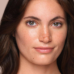 Jouer Essential Concealer Pen under-eye application shows smooth blend and brightening
