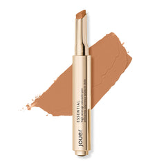 Jouer Essential High Coverage Concealer Pen under-eye application for brightening and smoothing skin.