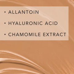 Chamomile extract close up on Jouer Foundation signifying calmness