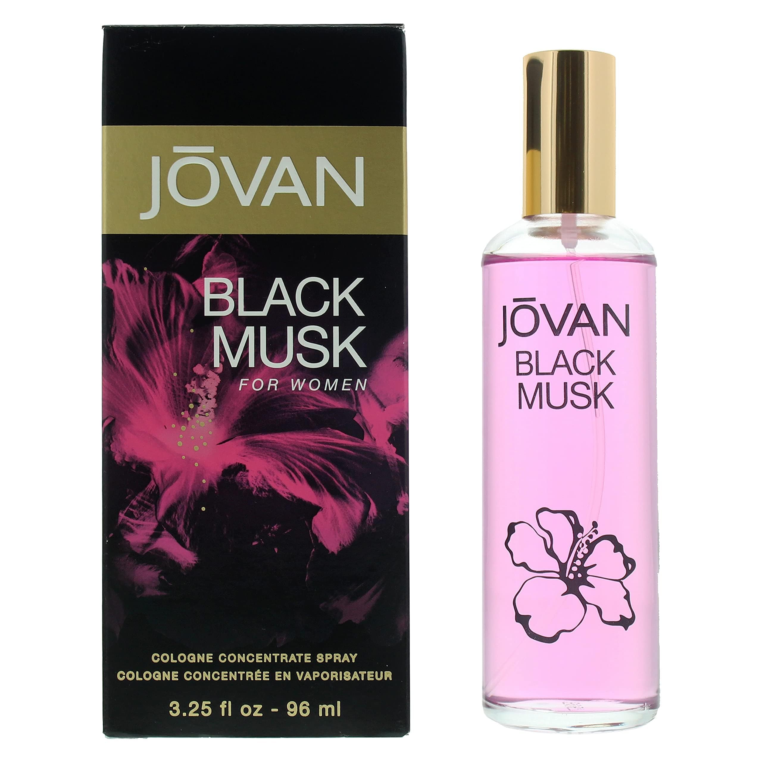 Jovan Black Must cap closeup showing premium closure