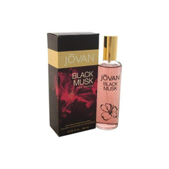 Jovan Black Must spray mist delivering a fine fragrance