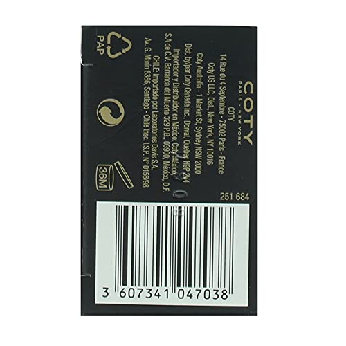 Jovan Black Must packaging-view illustrating unboxing details