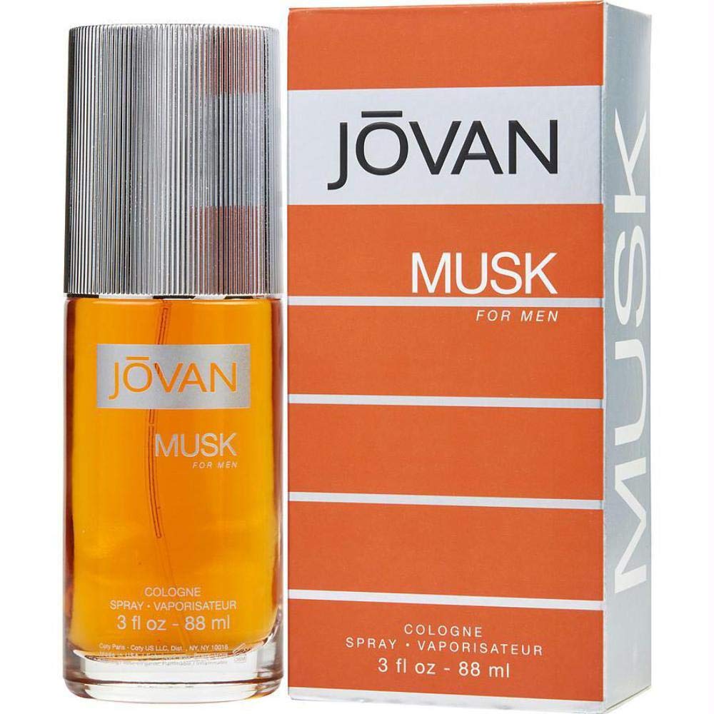 Jovan Musk 3oz bottle, classic men fragrance for daily wear