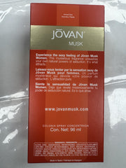 Jovan Musk Women Cologne concentrate spray bottle—long-lasting fragrance for everyday wear