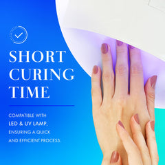 JOYA MIA finished manicure with extra shine