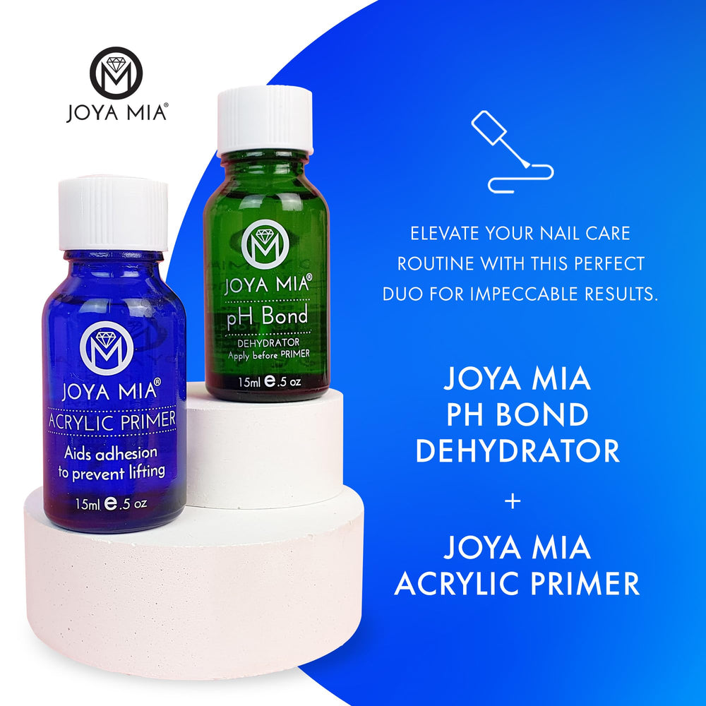 JOYA MIA pH Bond Primer in use for flawless adhesion without cleanser
