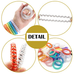 JOYOYO gentle spiral design reduces hair stress compared to traditional elastics.