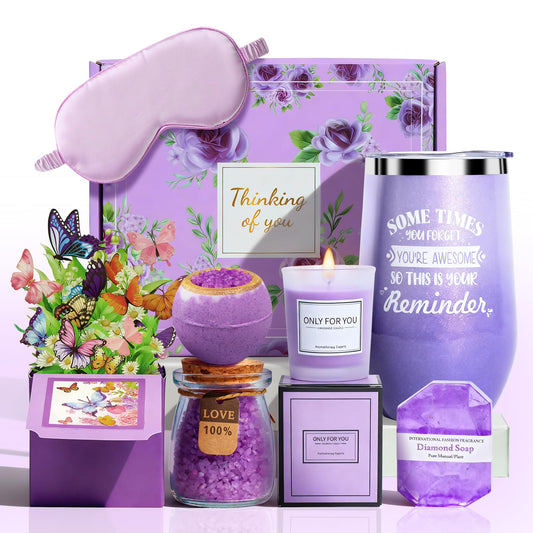 Joyvella birthday gift box for women, elegant packaging ideal for celebrating her special day.