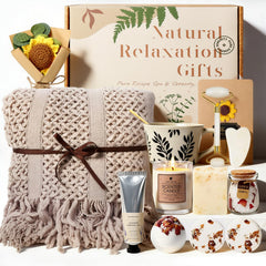 Joyvella soft knitted blanket for comforting warmth during recovery.