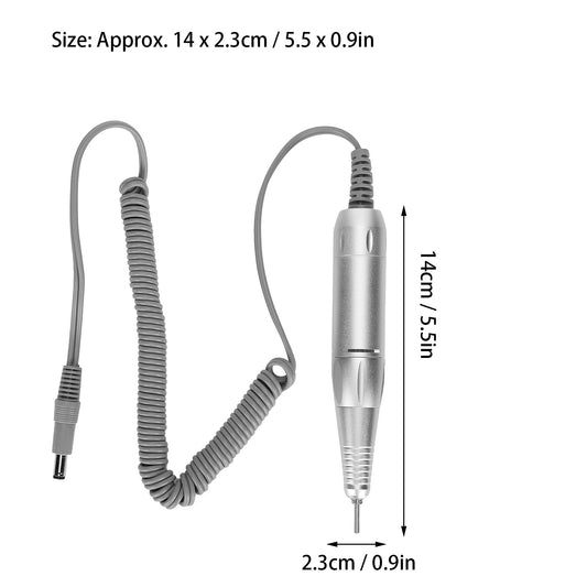 Joyzan nail drill pen handle ergonomic design for comfortable sessions