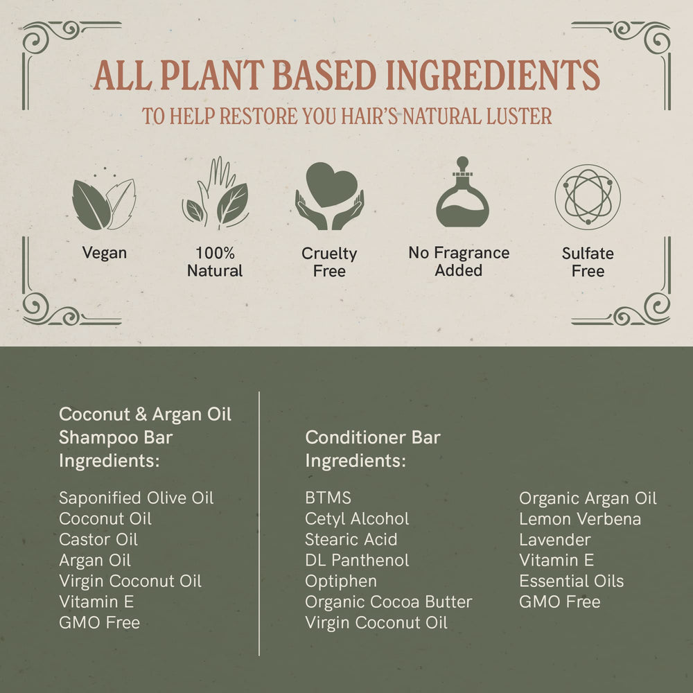 J.R.LIGGETT'S conditioner bar packaging emphasizes plant-based formula.