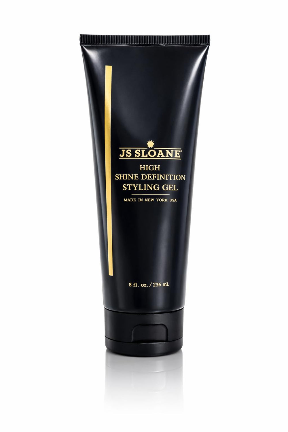 JS Sloane High Definition Styling Gel bottle delivering lasting hold and high shine.